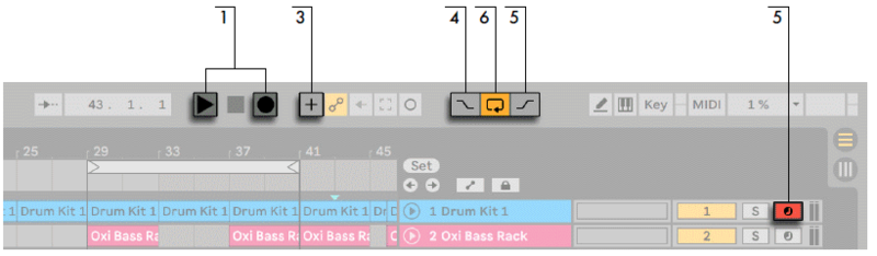 Файл:Ableton Live Recording Into the Arrangement.png